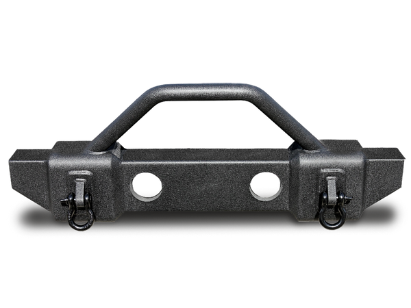 RAMPAGE Stubby Front Bumper, Black Textured for 07-18 Jeep Wrangler JK & JK  Unlimited