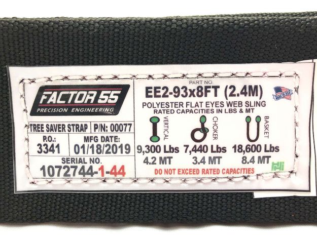 FACTOR 55 - Tree Saver Strap - 8.0' x 3.0"