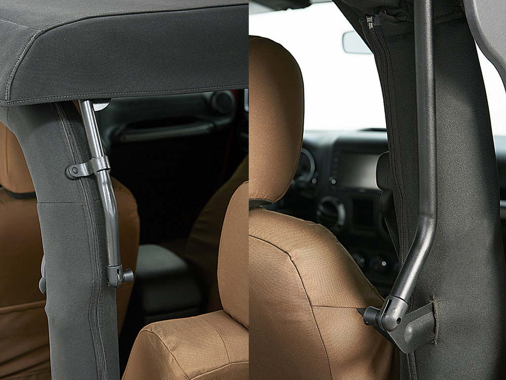 BESTOP Trektop™ GLIDE™ SLANTBACK SOFT TOP for 07-18 Jeep Wrangler JK & JK Unlimited