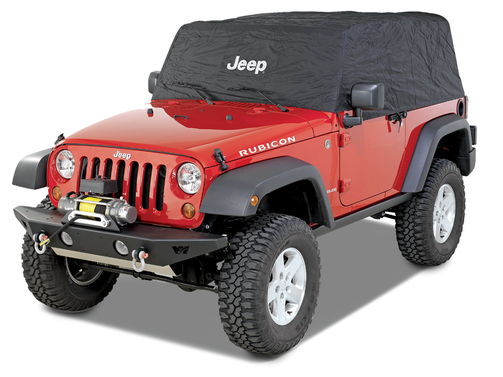 MOPAR Cab Covers without Door Flaps for 07-18 Jeep Wrangler JK & JK Unlimited