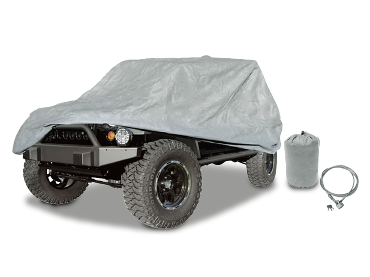 RUGGED RIDGE Water Resistant Full Covers for 07-18 Jeep Wrangler JK & JK Unlimited