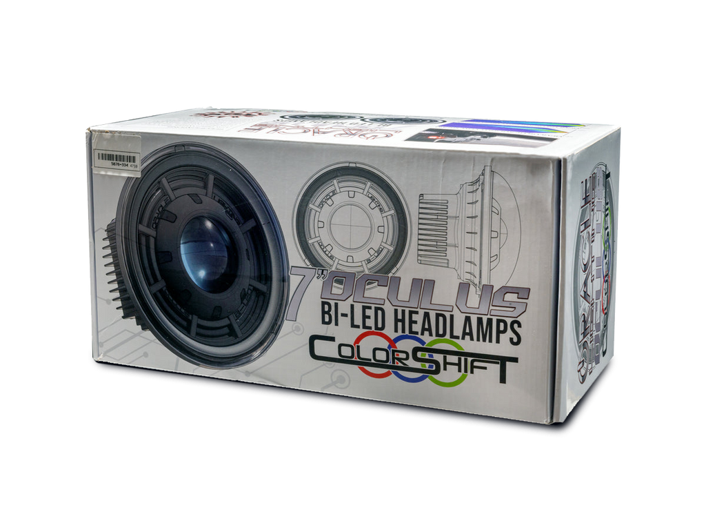 ORACLE Oculus Bi-LED Projector Headlights for 07-18 Jeep Wrangler JK and JK Unlimited
