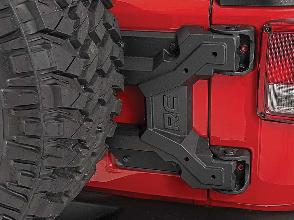 ROUGH COUNTRY Heavy Duty Tire Carrier for 07-18 Jeep Wrangler JK & JK Unlimited