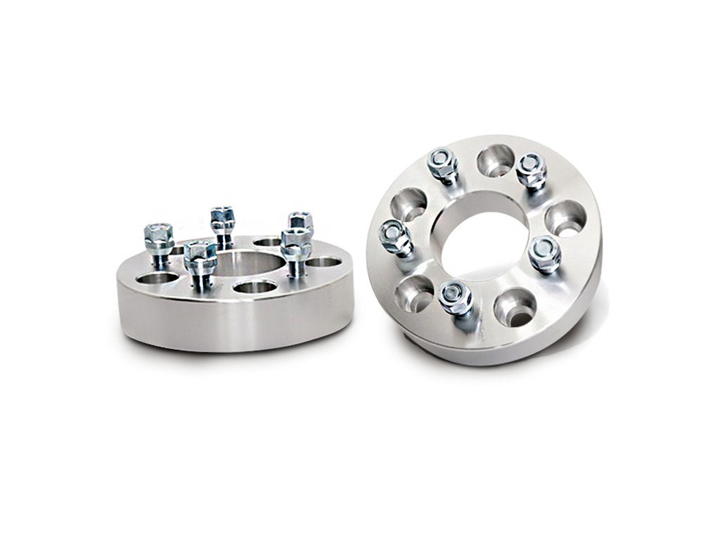 ROUGH COUNTRY 5x4.5 To 5x5 Jeep Wheel Adapters, Aluminum, Pair for TJ,YJ,ZJ,XJ,MJ [00.50]