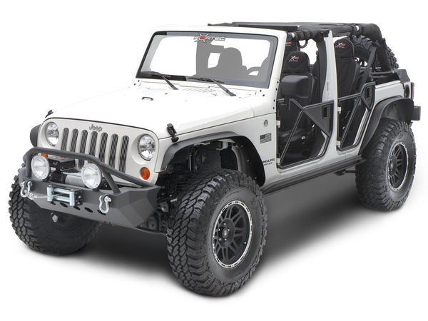 SMITTYBILT XRC Skinny Fenders - Textured Steel – FORTEC4x4