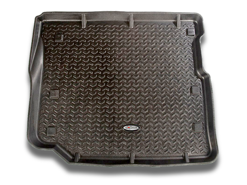 FORTEC Custom Molded Floor Liners by Rugged Ridge in Black for 18-up Jeep Wrangler JL & 20-up Gladiator JTUnlimited