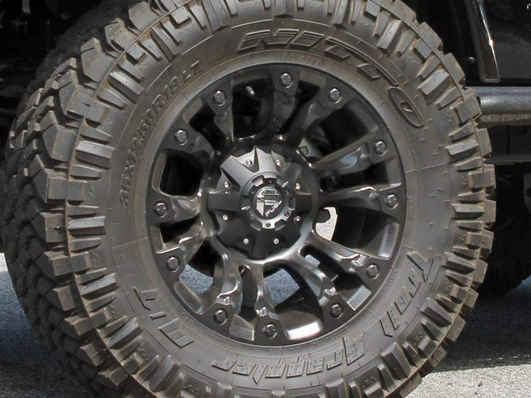 FUEL D560 "VAPOR" Wheel in Satin Black for 07-up Jeep Wrangler JK, JL & JT Gladiator