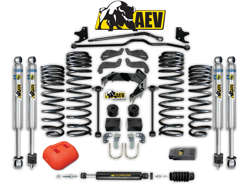 AEV 3.5" Dual Sport SC Suspension System for 07-18 Jeep Wrangler JK & JK Unlimited
