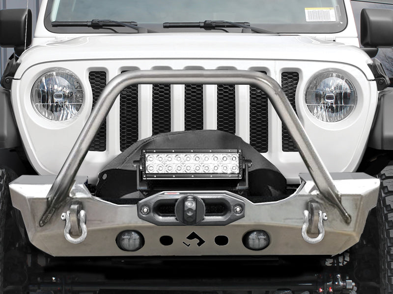 ARTEC Nighthawk Front Bumpers w/ Stinger for 18-up Jeep Wrangler JL & JL Unlimited