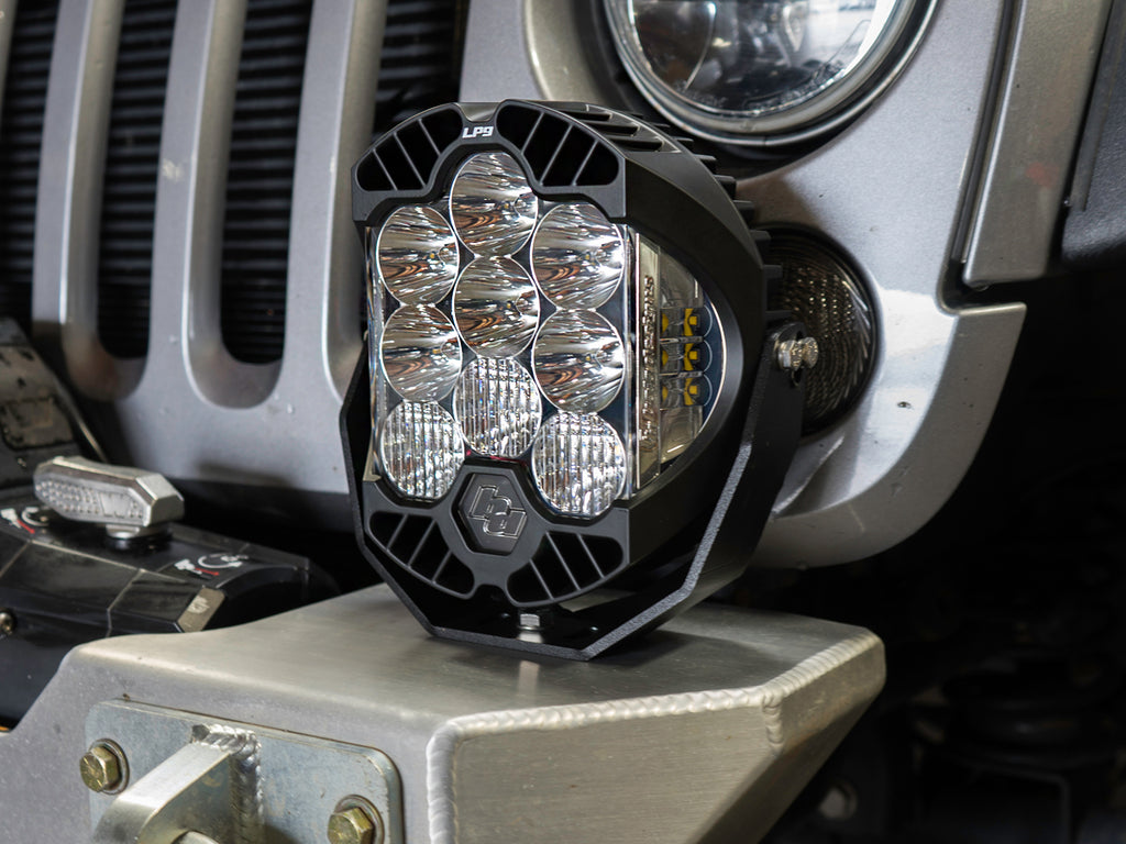 BAJA DESIGNS 6.5" LP6 Pro LED Light for 18-up Jeep Wrangler JL & Gladiator JT