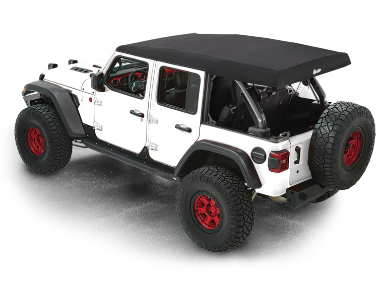BESTOP Supertop Ultra (Black Twill) for 18-up Jeep Wrangler JL Unlimited