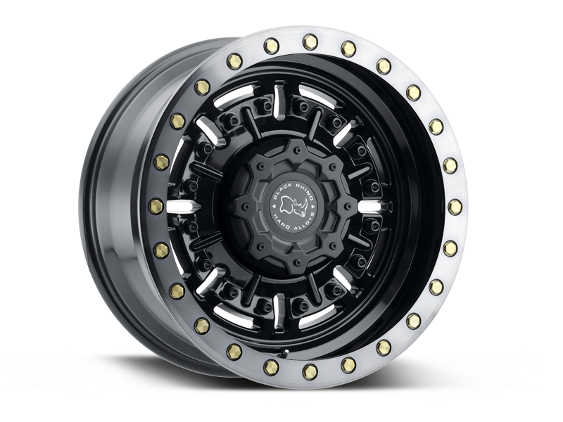 BLACK RHINO “ABRAMS” Wheel for 07-up Jeep Wrangler JK, JL & Gladiator JT