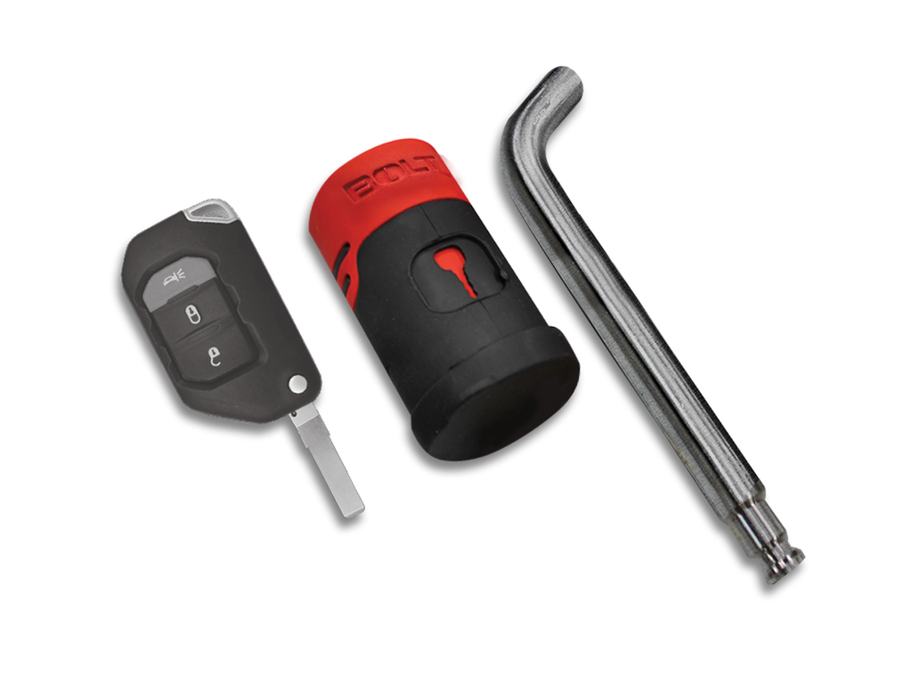 BOLT® Receiver Lock, 5/8” Diameter for 18-up Jeep Wrangler JL & 20-up Gladiator JT