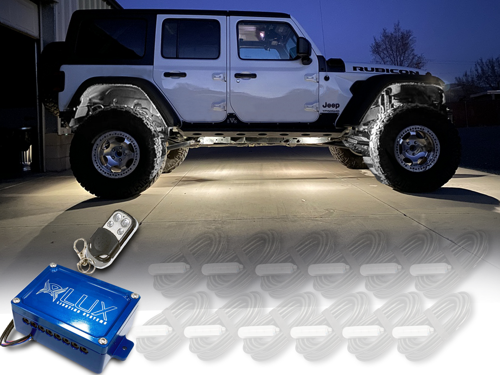 LUX MAX White LED Rock Lights