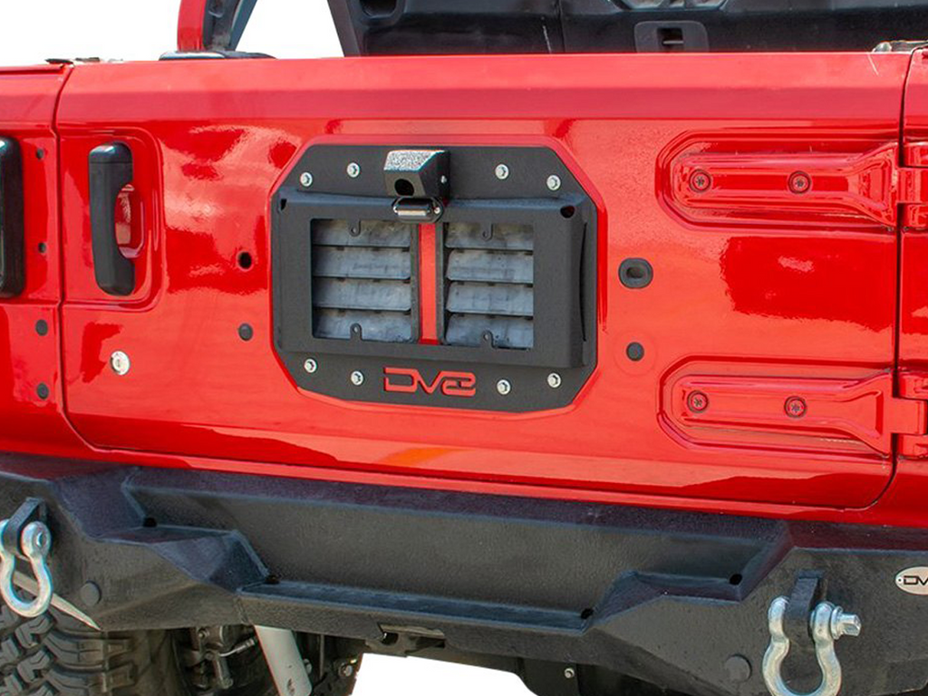 DV8 OFFROAD Spare Tire Delete Kit for 18-up Jeep Wrangler JL & JL Unlimited