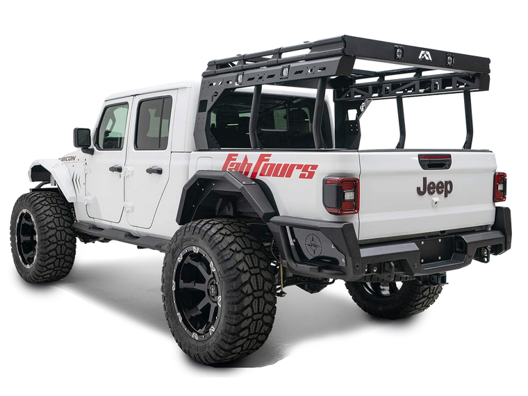 FAB FOURS Overland Rack for 20-up Jeep Gladiator JT