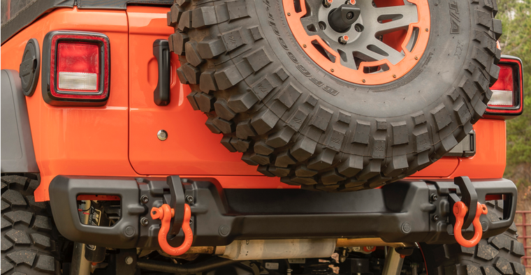 RUGGED RIDGE Arcus Rear Bumper for 18-up Jeep Wrangler JL & JL Unlimited