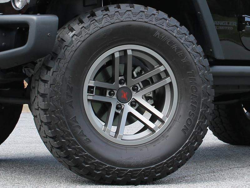 FORTEC Hub Centric F2 "Jesse Spade" Wheel in Gun Metal for 07-up Jeep Wrangler JK & JL and Gladiator JT