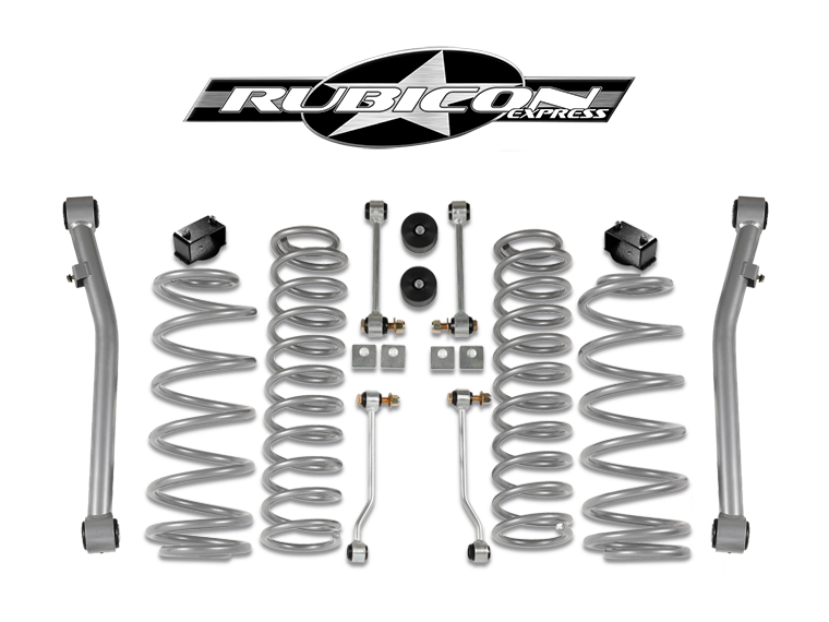 RUBICON EXPRESS Super-Ride 2.5" Suspension Kit, 4-Door Only for 18-up Jeep Wrangler JL