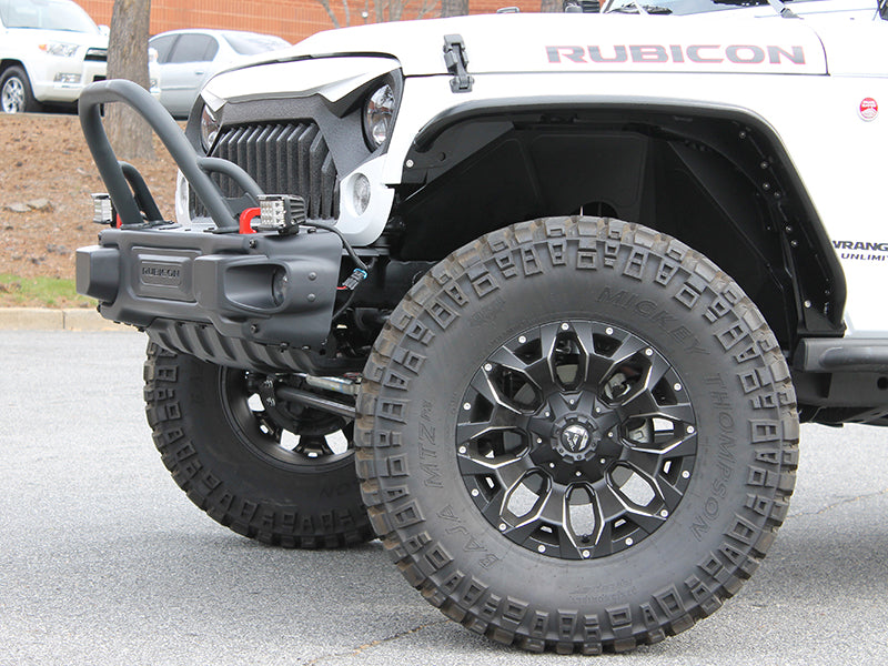 FUEL D546 "ASSAULT" Wheel in Satin Black with Milled Spokes for 07-up Jeep Wrangler JK, JL & JT Gladiator
