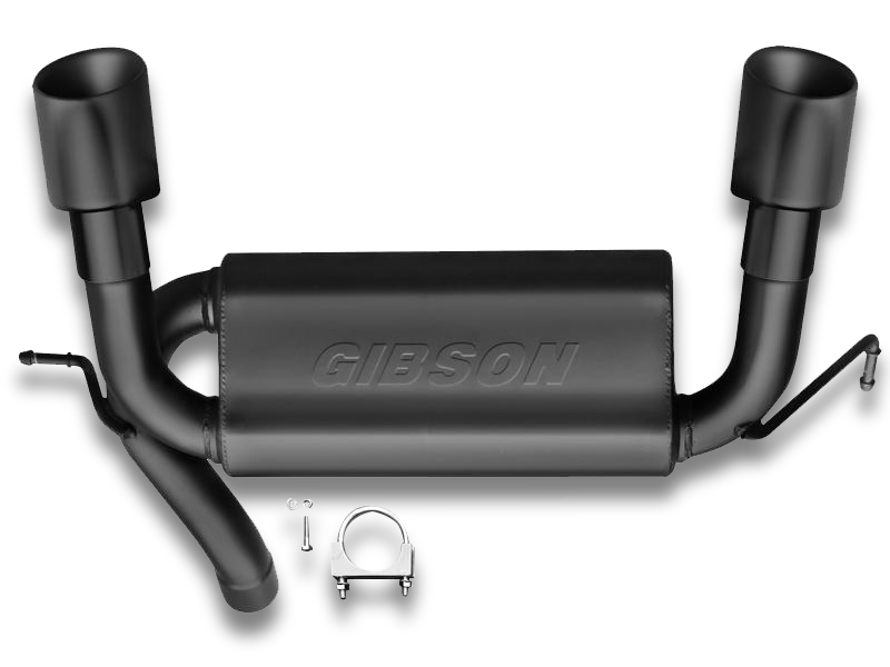 FORTEC Dual Exhaust System by Gibson for 07-18 Jeep Wrangler JK & JK Unlimited