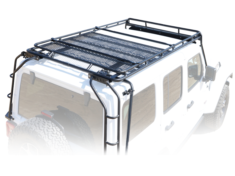 IN STOCK -> GOBI Roof Rack "Stealth" for 18-up Jeep Wrangler JL & JL Unlimited