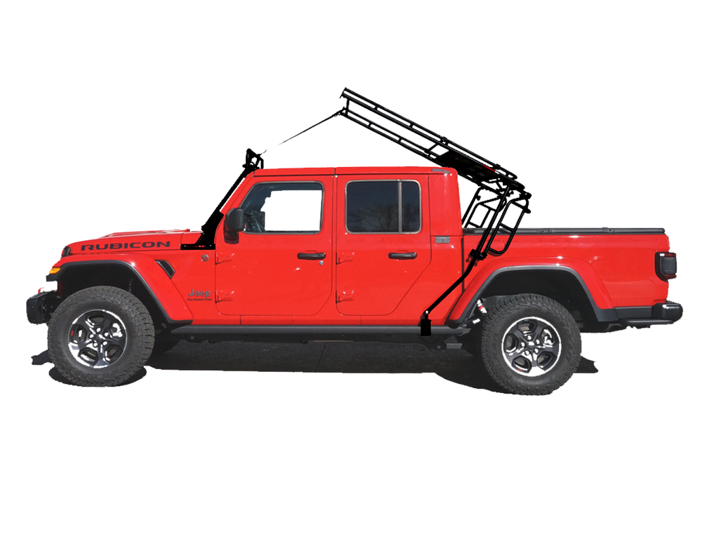 GOBI Roof-Rack - "Stealth for 20-up Jeep Gladiator JT
