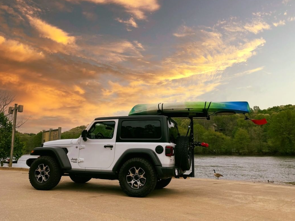 Jeep Wrangler Unlimited Kayak Rack