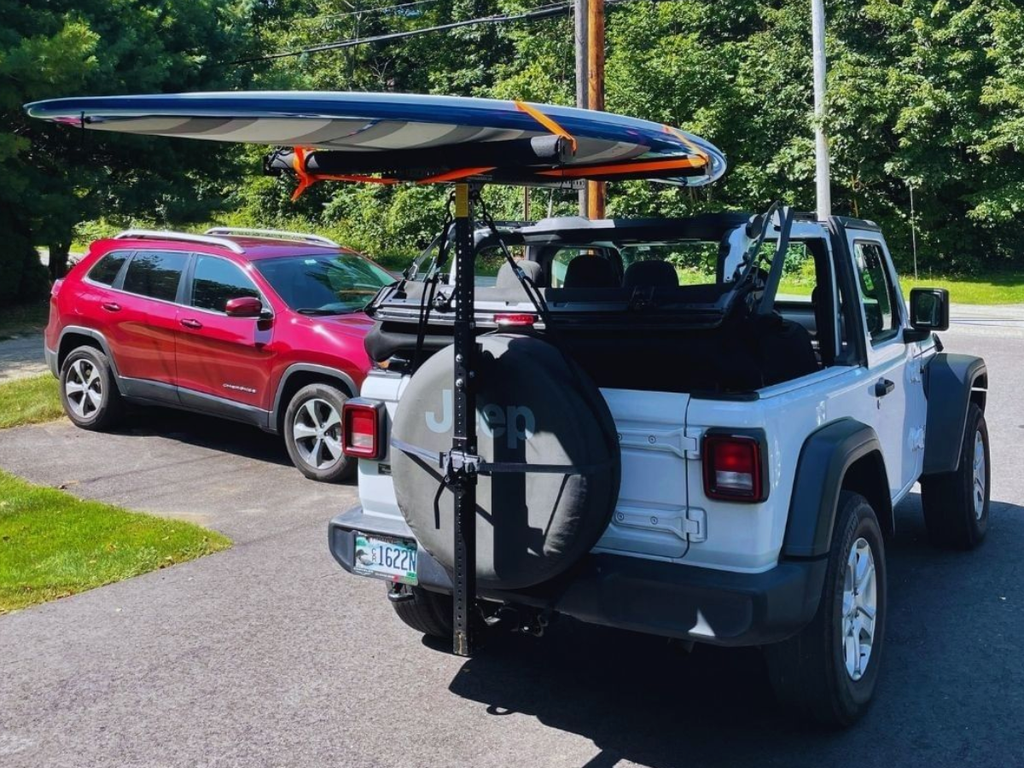Jeep Wrangler Canoe & Kayak Rack | HITCHMOUNT | FORTEC4x4