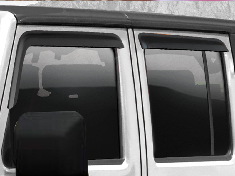 MOPAR Window Vent Visors for 18-up Jeep Wrangler JL & JL Unlimited