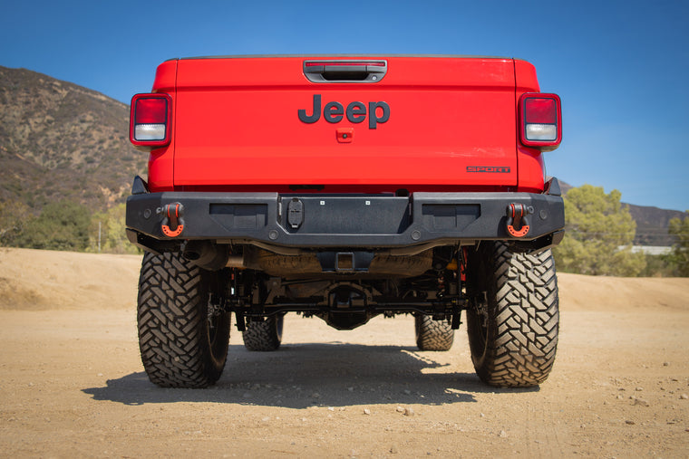 BODY ARMOR Rear Bumper for 20-up Jeep Gladiator JT
