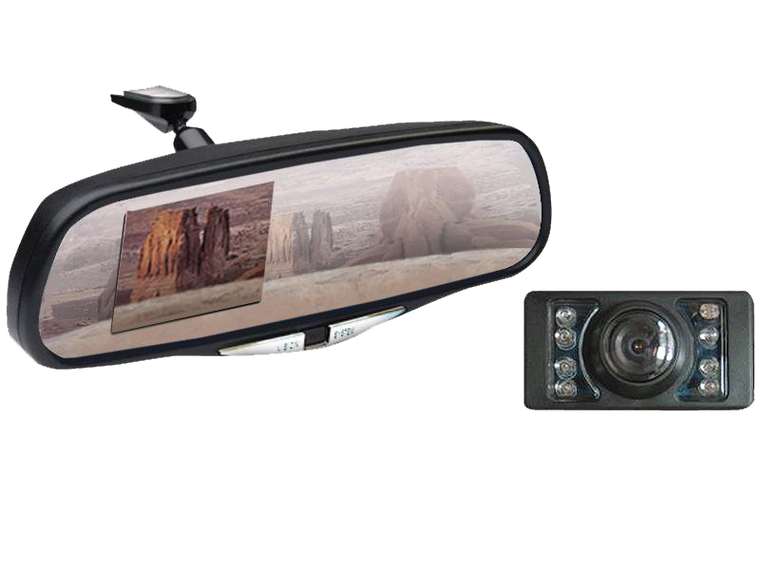K-SOURCE Back Up Mirror Camera for 07-18 Jeep Wrangler JK & JK Unlimited