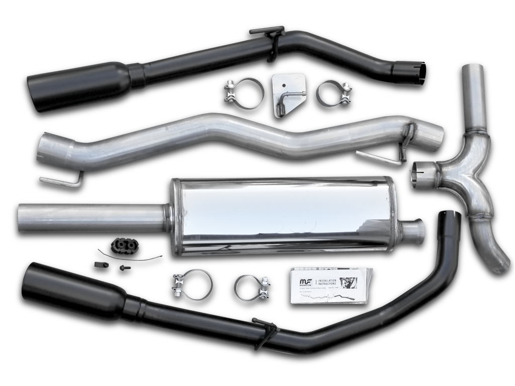 MAGNAFLOW Black coated Dual Exhaust for 20-up Jeep Gladiator JT