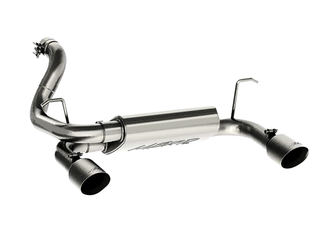 MBRP Dual Rear Exit 2.5" Back Exhaust Kit for 18-up Jeep Wrangler JL & JL Unlimited