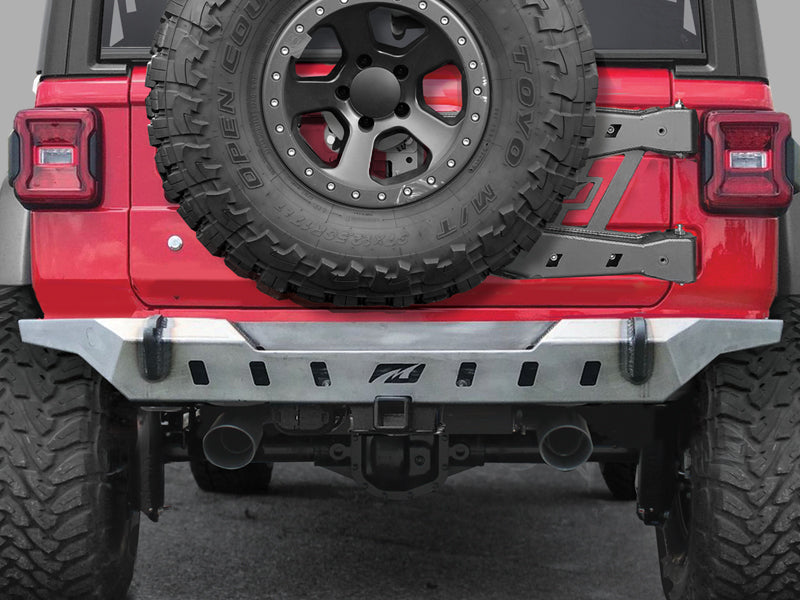 MOTOBILT Rear Bumper Crusher Series w/ Back-Up-Provisions for 18- up Jeep Wrangler JL & JL Unlimited