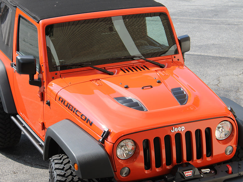 Rubicon x hood Clearance