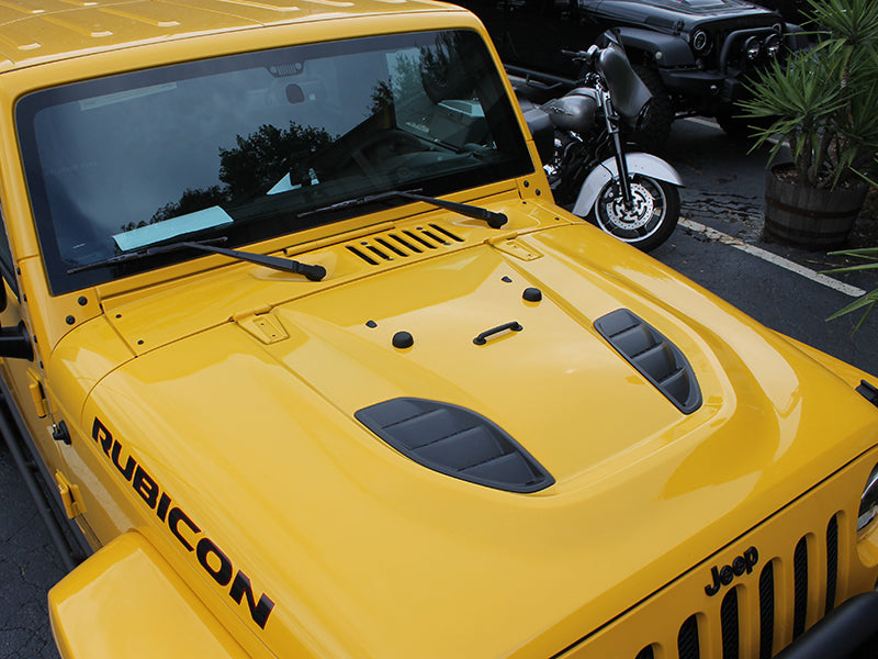 Rubicon x hood Clearance