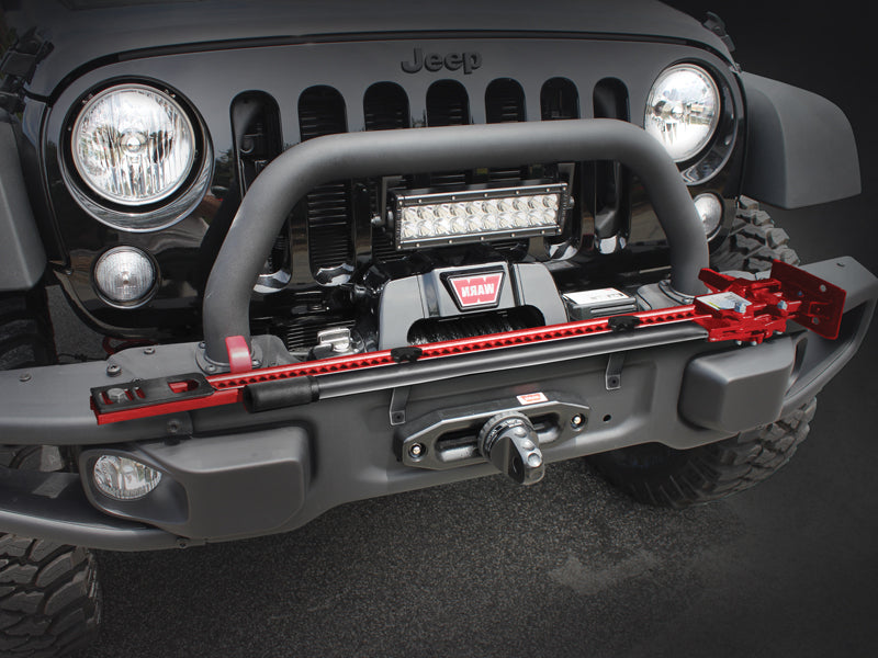MAXIMUS-3 Hi-Lift Jack Mount to use with 10th Anniversary Bumper for 07-18 Jeep Wrangler JK & JK Unlimited