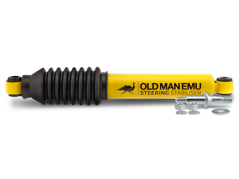 OLD MAN EMU Steering Stabilizer, Black for 07-18 Wrangler JK & JK Unlimited