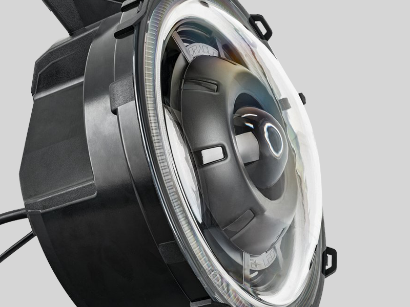 ORACLE Lighting Oculus Bi-LED Switchback Projector Headlights for 18-up Jeep Wrangler JL and 20-up Gladiator JT