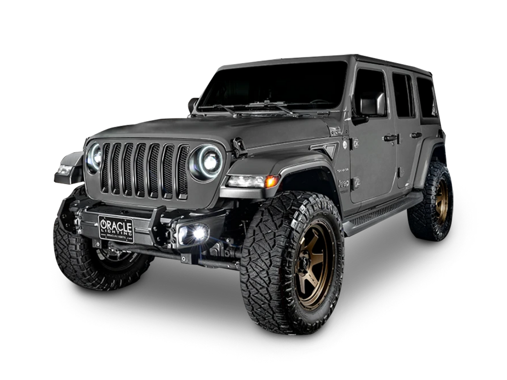 ORACLE Lighting Smoked Side Markers (Pair) for 18-up Jeep Wrangler JL and 20-up Gladiator JT