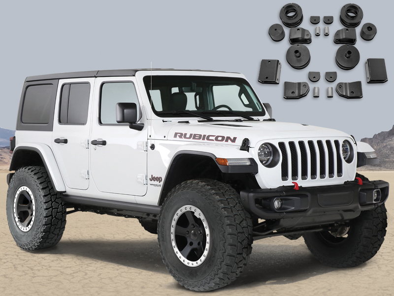 RUBICON EXPRESS 2" Economy Lift Kit for 18-up Jeep Wrangler JL & JL Unlimited