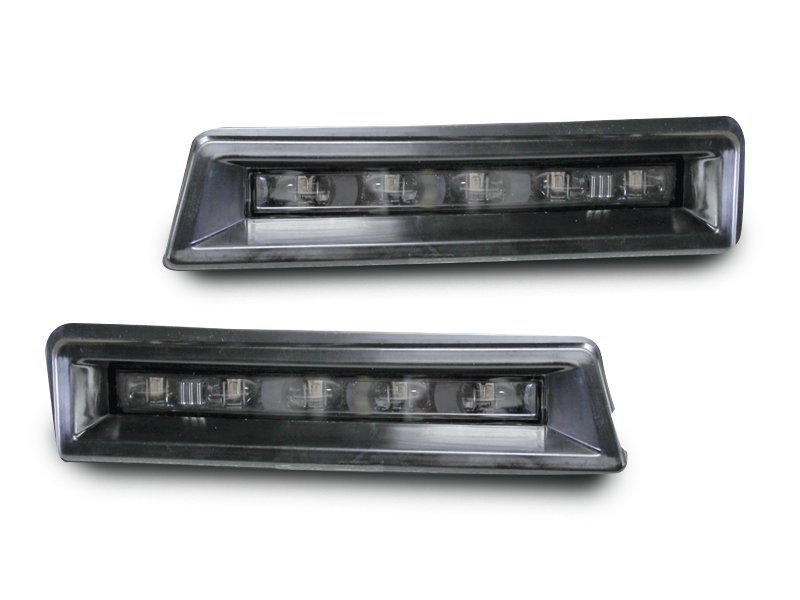ROSTRA Precision Controls LED Daytime Running Light System for 07-18 Jeep Wrangler JK & JK Unlimited