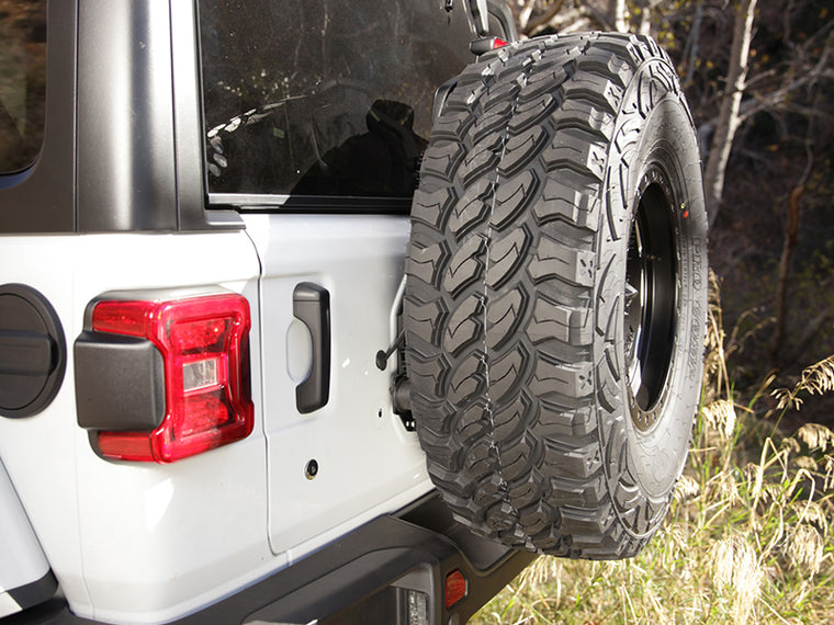 SMITTYBILT Tire Relocation Bracket for 18-up Jeep Wrangler JL and JL Unlimited