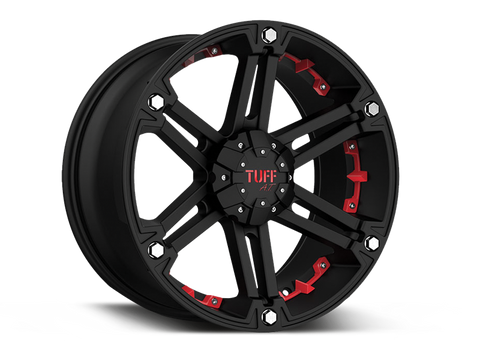 TUFF T01 Wheel for 07-up Jeep Wrangler JK, JL & Gladiator JT