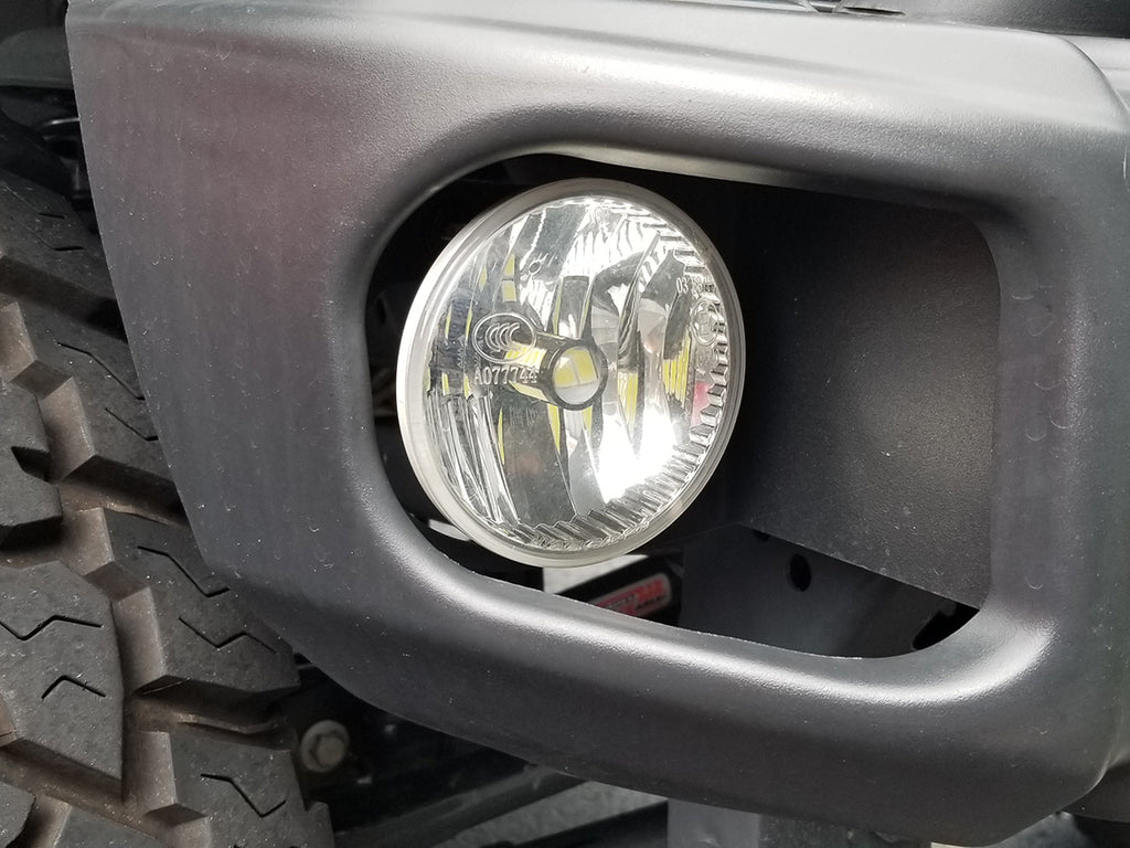 FORTEC High Powered LED Fog Lights for 07-18 Jeep Wrangler JK & JK Unlimited