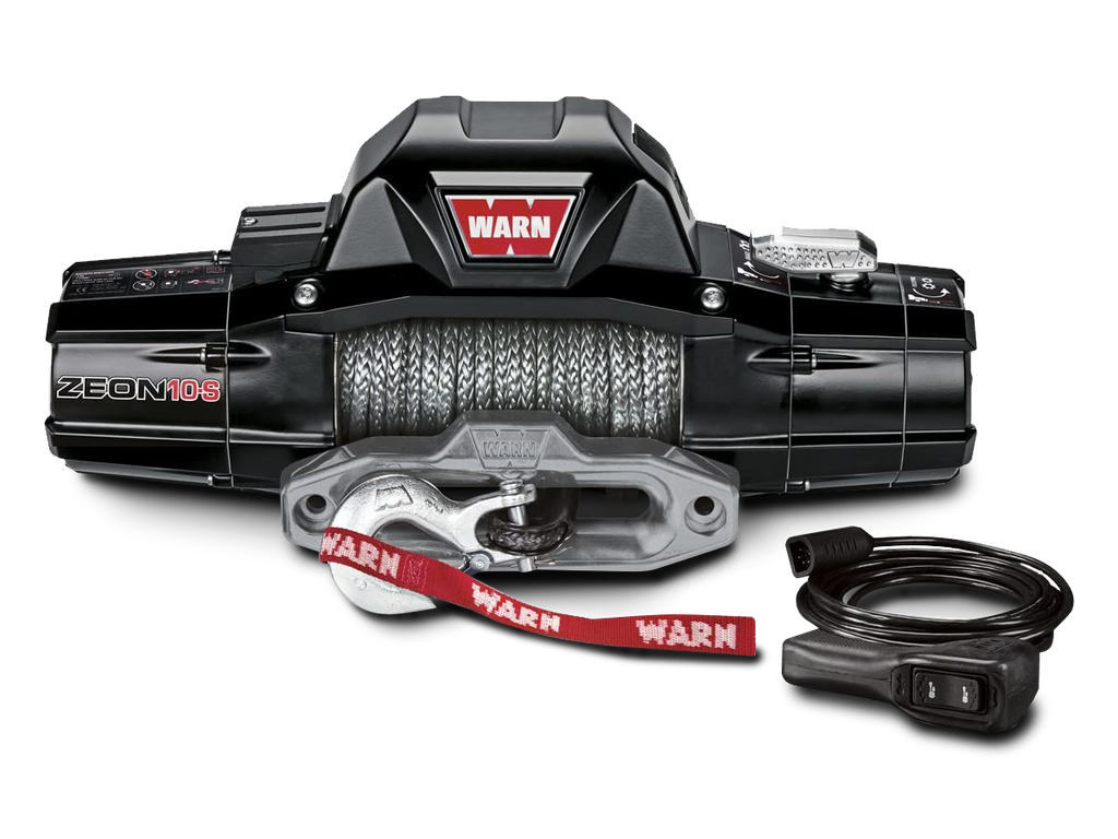 WARN ZEON Winch with Synthetic Rope or Steel Cable