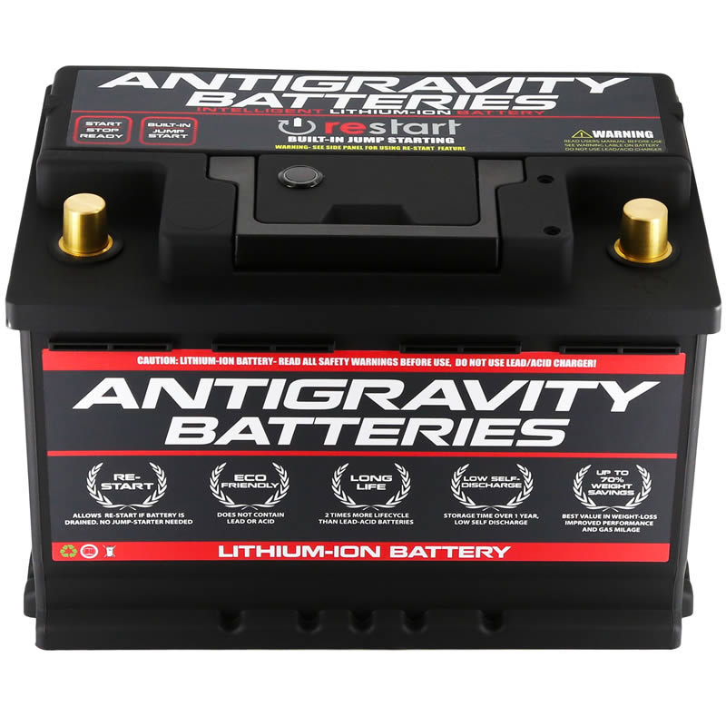 ANTIGRAVITY Lithium Car Battery for 07-18 Jeep Wrangler JL + JK & 20-up Gladiator JT