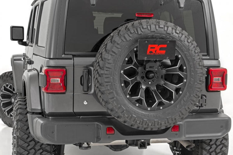 RCS License Plate Adapter for 18-up Jeep Wrangler JL & JL Unlimited